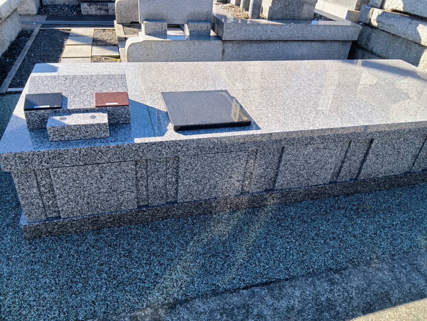 永代供養家族墓完成の写真
